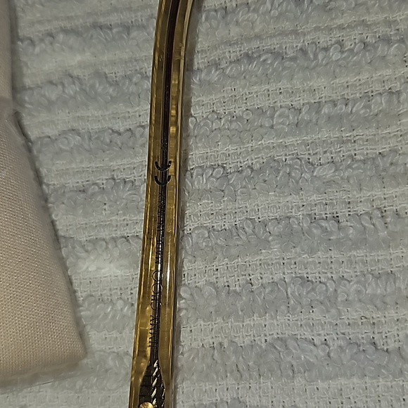 Jimmy Choo NWOT frame w/case and cleaning cloth 59 HAM Salmon color spring hinge - Picture 9 of 10